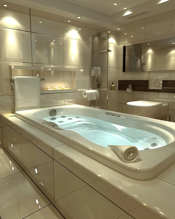 baignoire jet