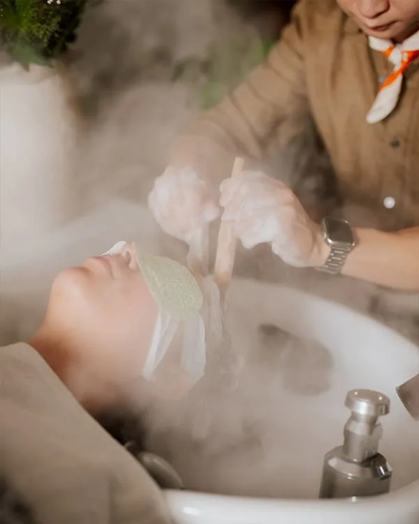 head spa vapeur