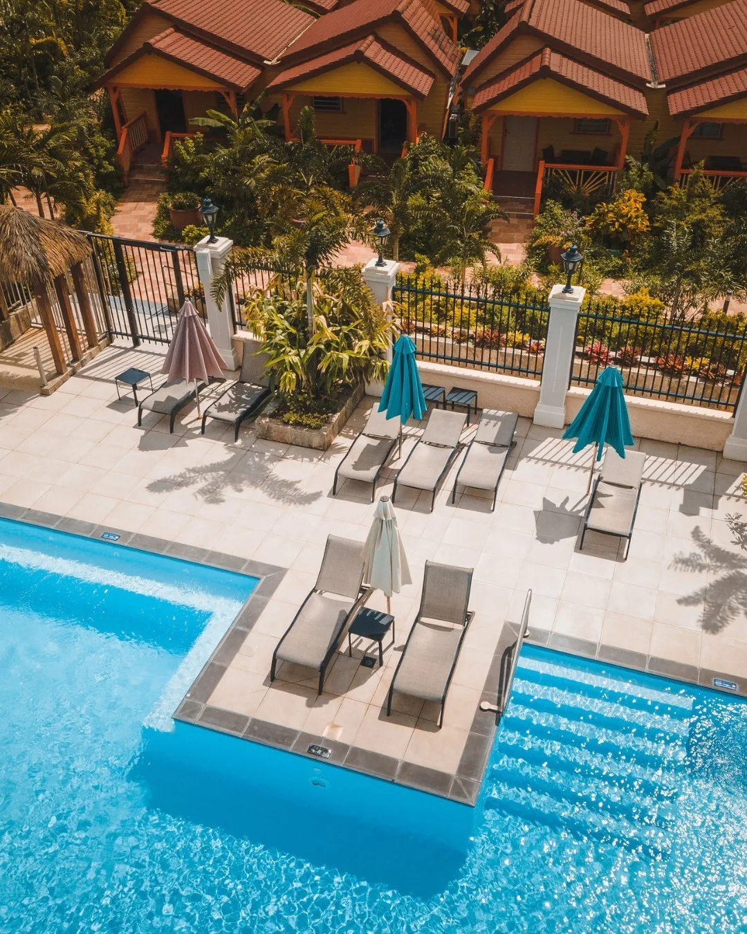 hotel bambou piscine