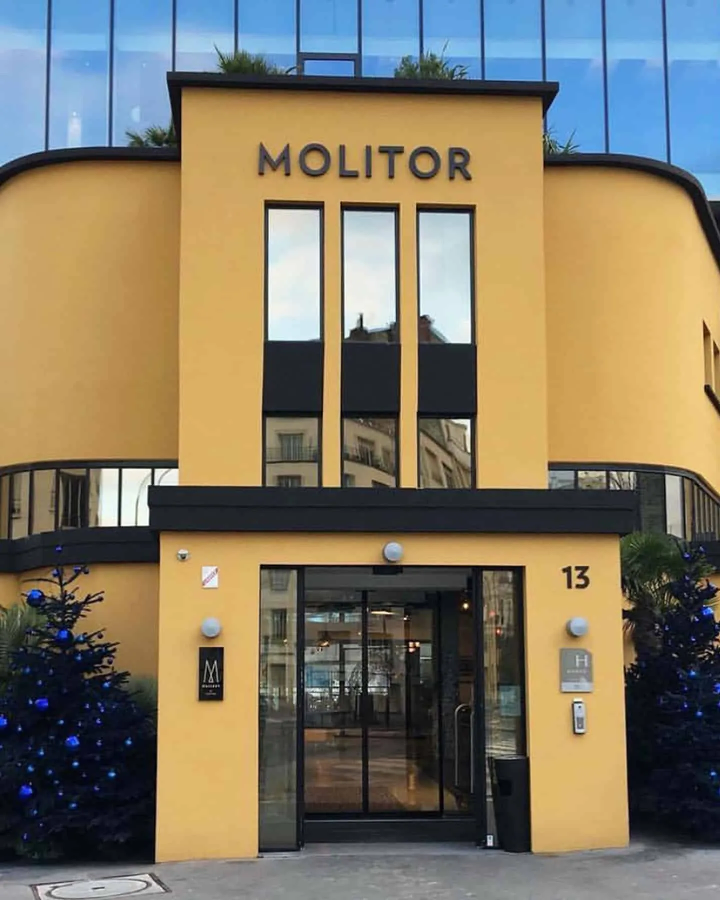 hotel spa molitor facade