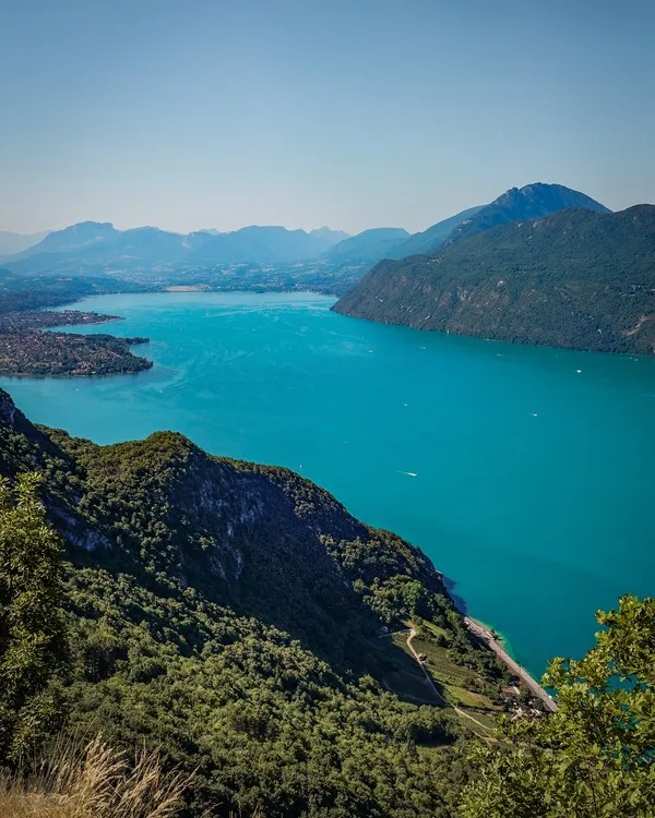 Le lac du Ballon, la forêt avant le sommet