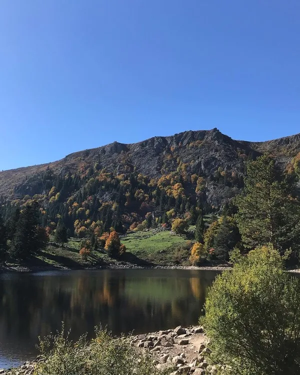 Le lac du Forlet, le plus haut du massif