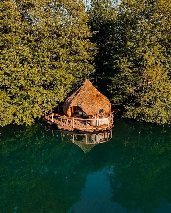 maison flottante