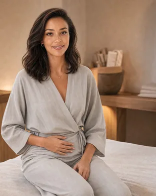 Le massage chi nei tsang agit sur ton ventre et tes émotions