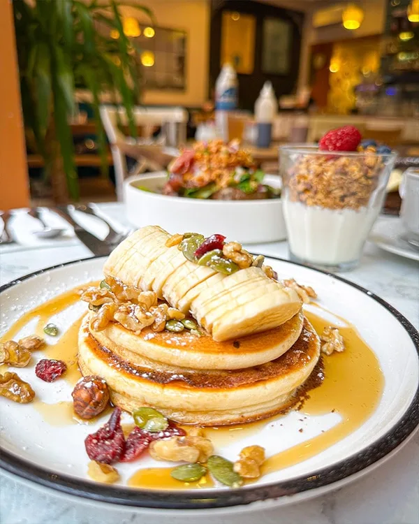 pancakes banane