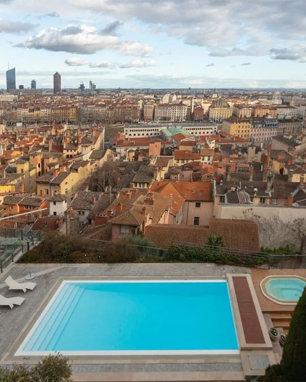piscine villa florentine vue