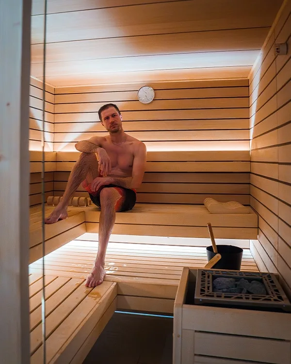 sauna maison