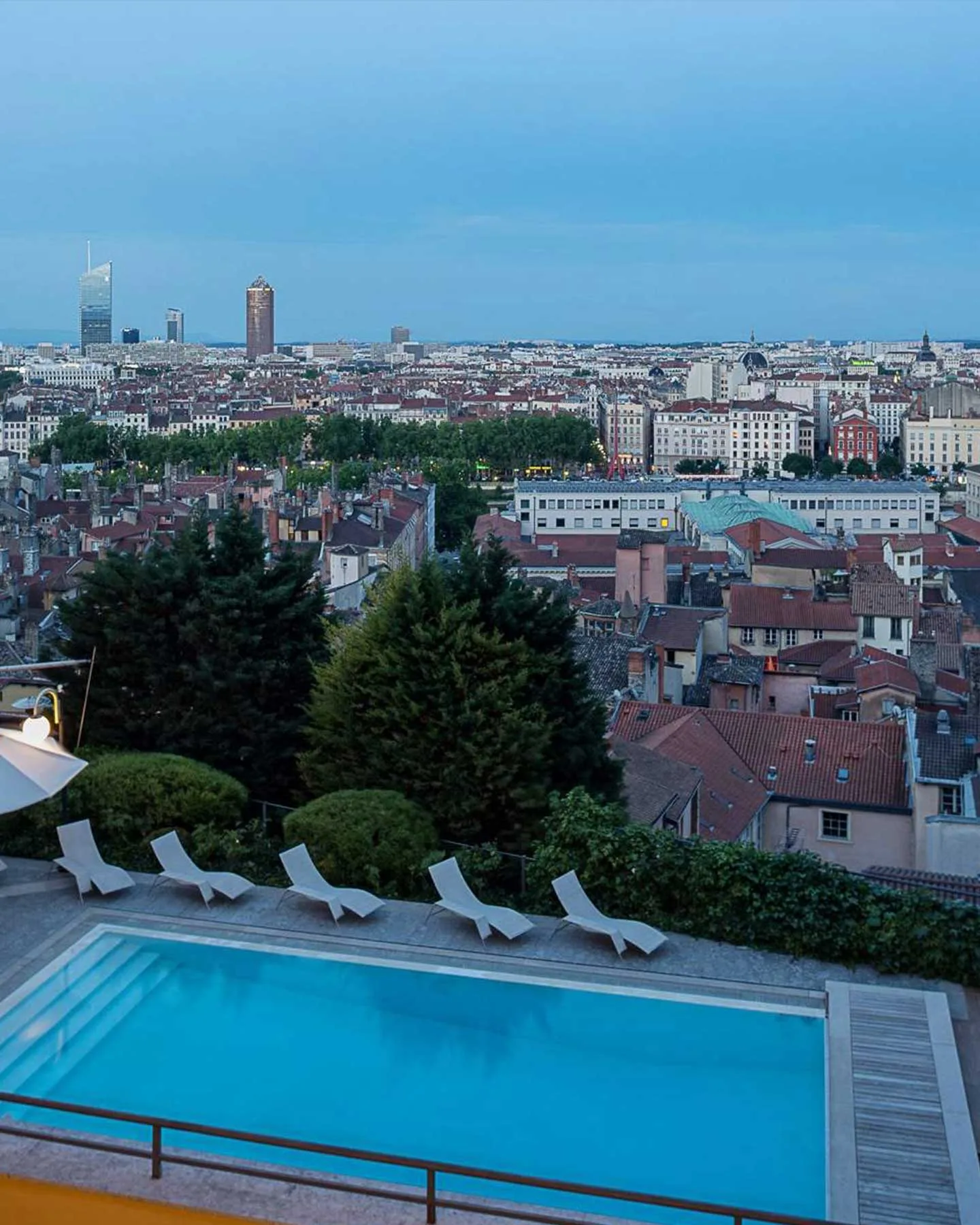 villa florentine piscine exterieur