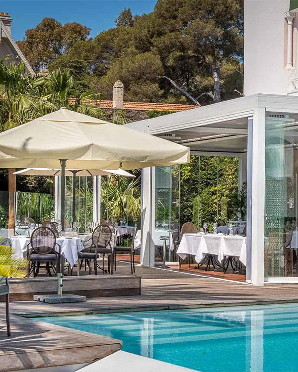 villa mauresque piscine